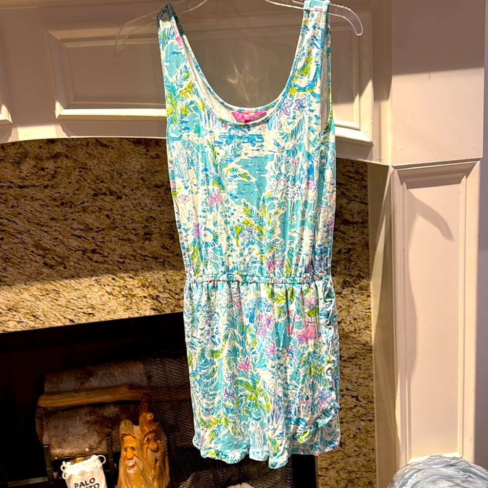 EUC Lilly Pulitzer romper with skort size small